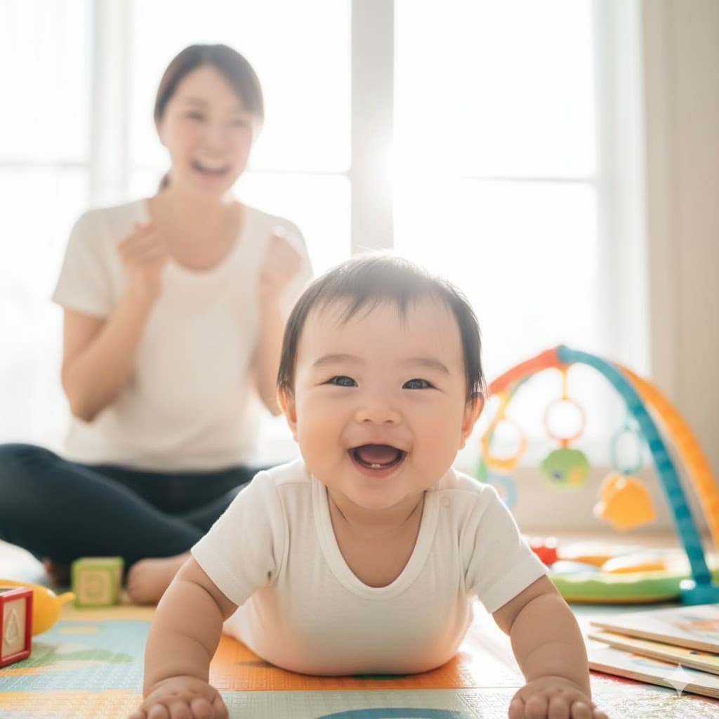 3-4 Month Baby Development: Head Control, Babbling, and Rolling Over