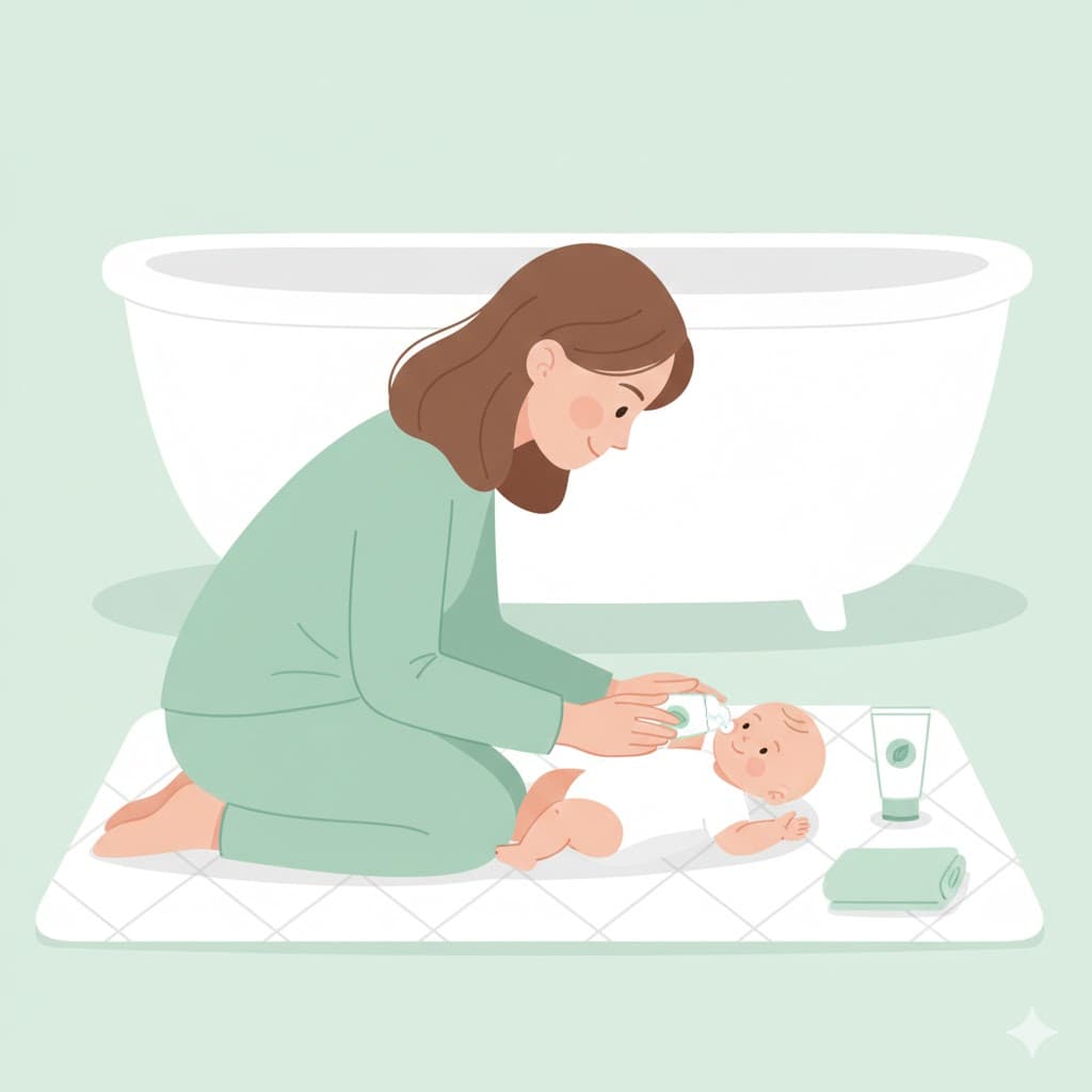 赤ちゃんのアトピーと乳児湿疹の違い|症状・保湿ケア・受診の目安