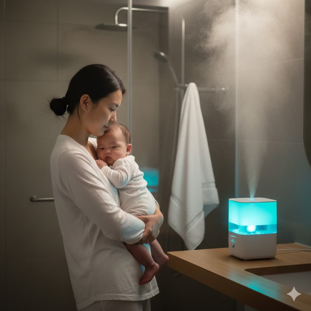 아기 크룹(후두염) 증상과 응급 대처법: 컹컹 기침 소리가 나면 이렇게 하세요