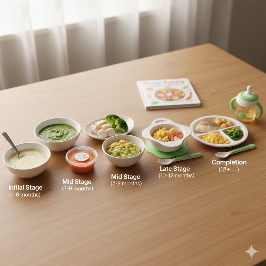 Baby Food Stages Guide: From First Bites to Toddler Meals