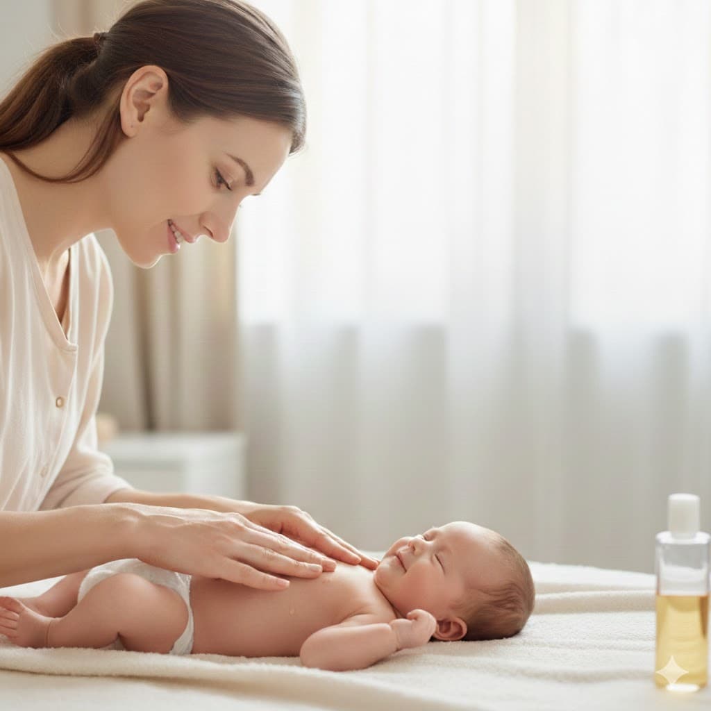 베이비 마사지 완벽 가이드 | 신생아 마사지 방법, 시기, 오일 추천