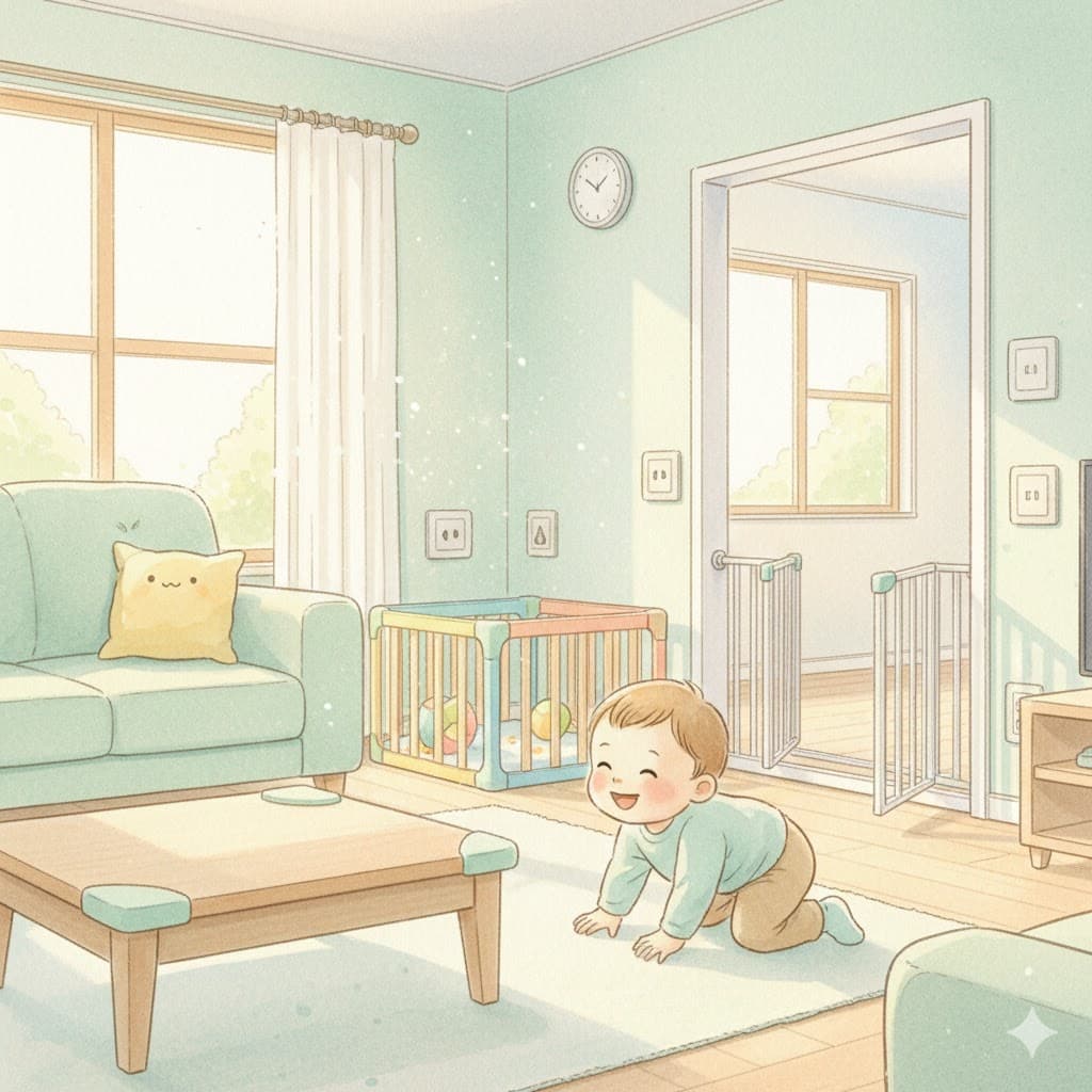 아기 집안 안전 대책 완벽 가이드: 기어다니기 전 반드시 해야 할 베이비프루핑 체크리스트