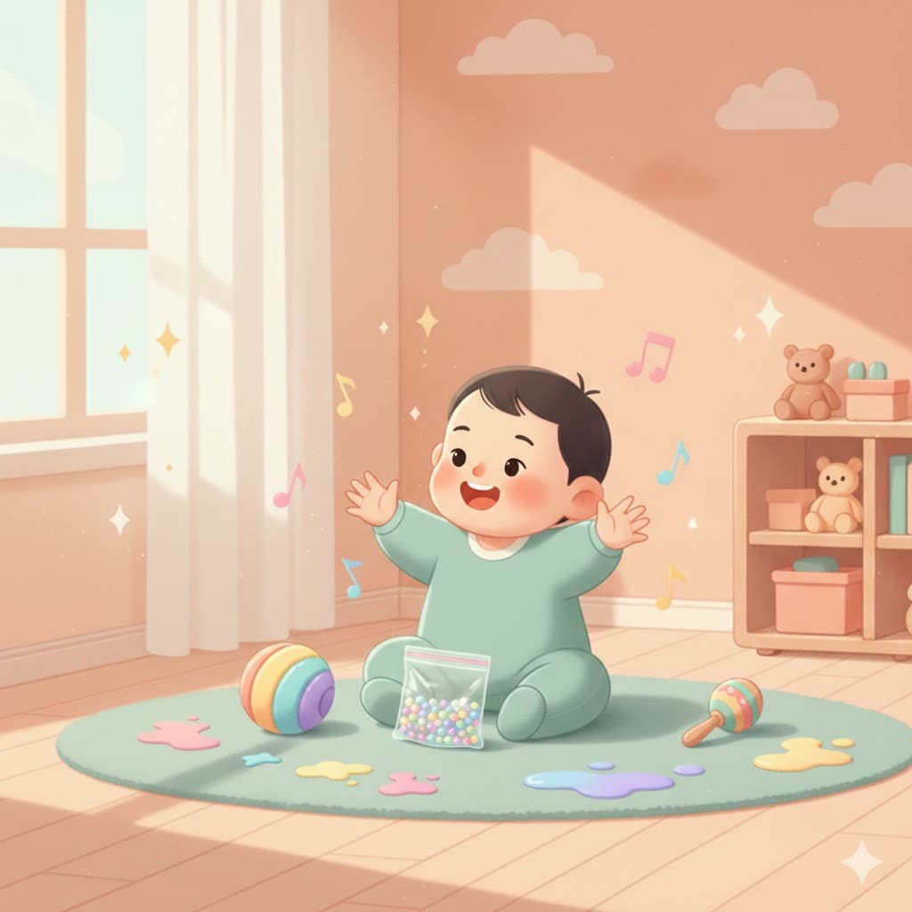 아기 오감놀이 완벽 가이드: 월령별 감각발달 놀이법과 DIY 장난감