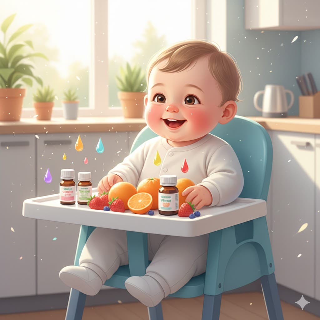 아기 영양제 완벽 가이드 | 비타민D, 철분제, 유산균, DHA 시기별 용량 총정리