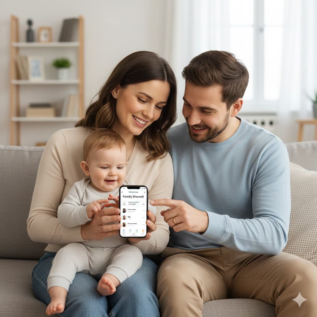 How to Use BebeSnap Family Sharing: Co-Parenting Made Easy