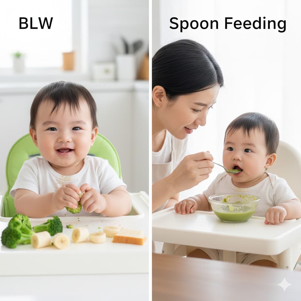 BLW vs Spoon Feeding: Which Method Is Right for Your Baby?