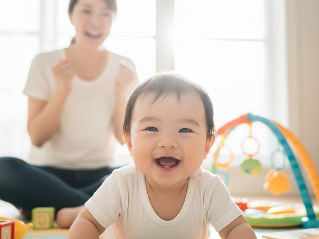 생후 3~4개월 아기 발달: 목 가누기부터 옹알이, 뒤집기까지
