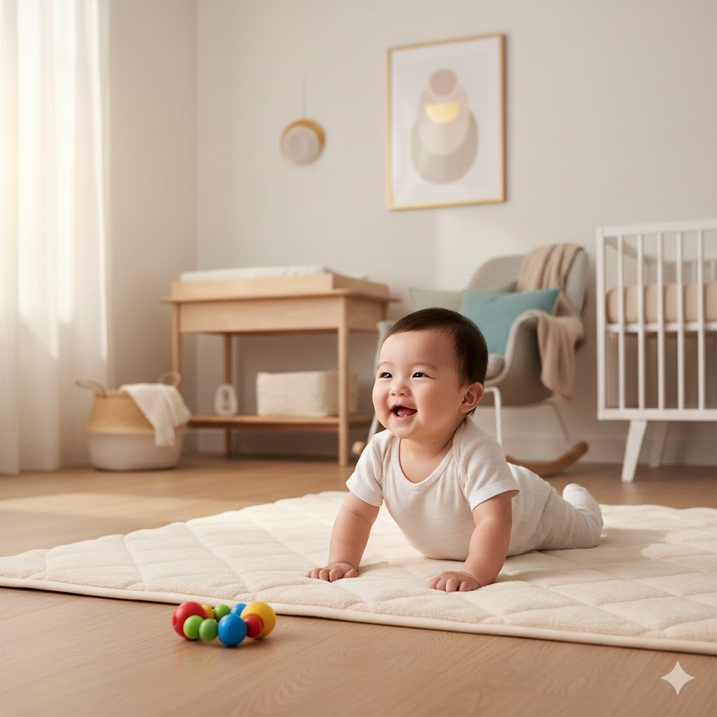 생후 5개월 아기 발달 가이드: 성장 이정표, 놀이법, 수면과 이유식 준비 총정리