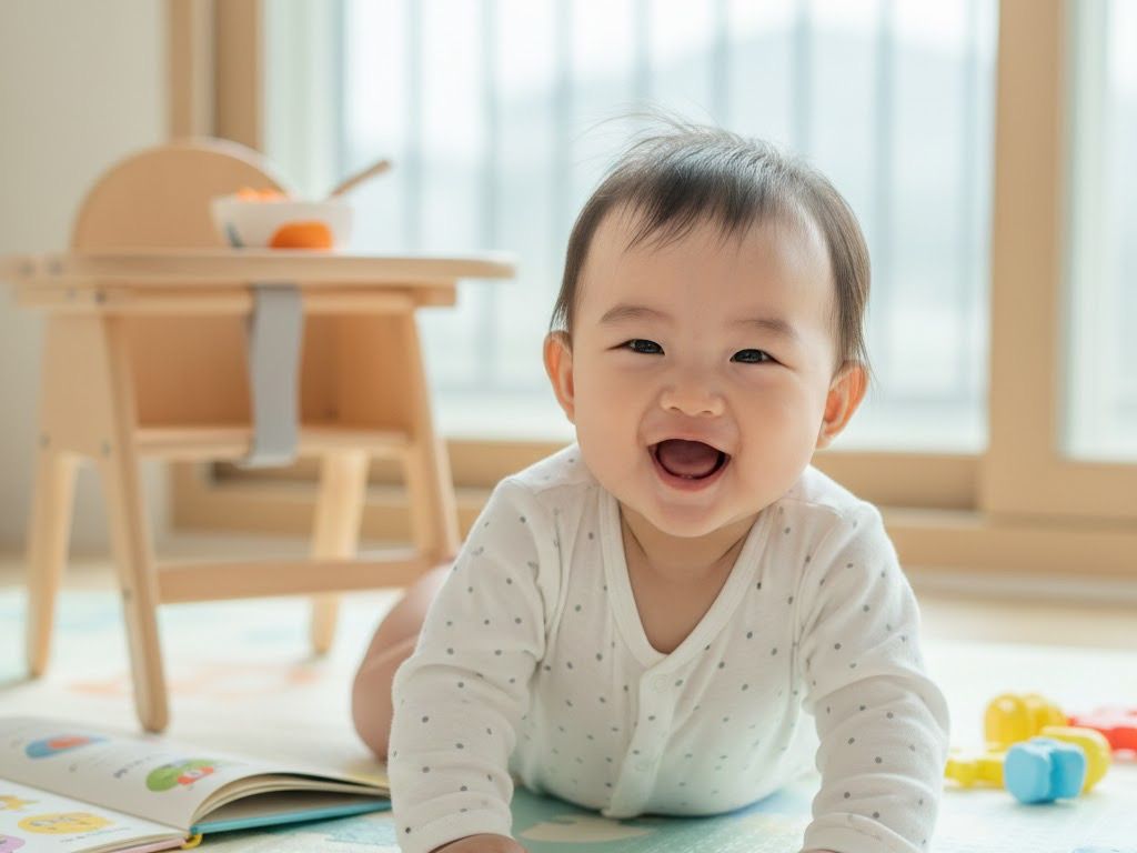 생후 6개월 아기 발달: 뒤집기, 이유식 시작, 낯가림