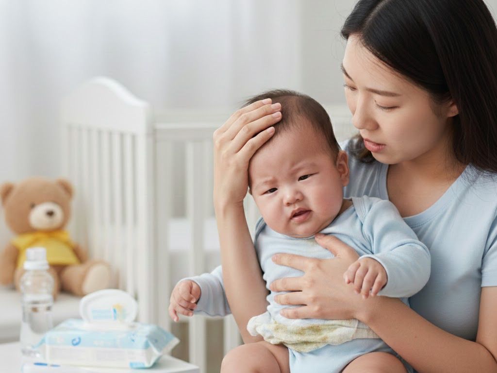 아기 설사 vs 묽은 변: 구분법과 탈수 예방 대처법