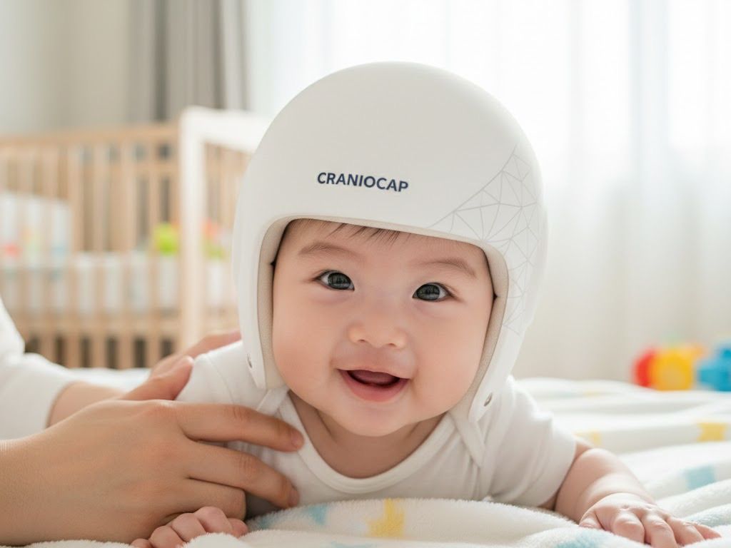 아기 두상 교정 방법 | 납작머리, 사두증, 단두증 원인과 헬멧 치료