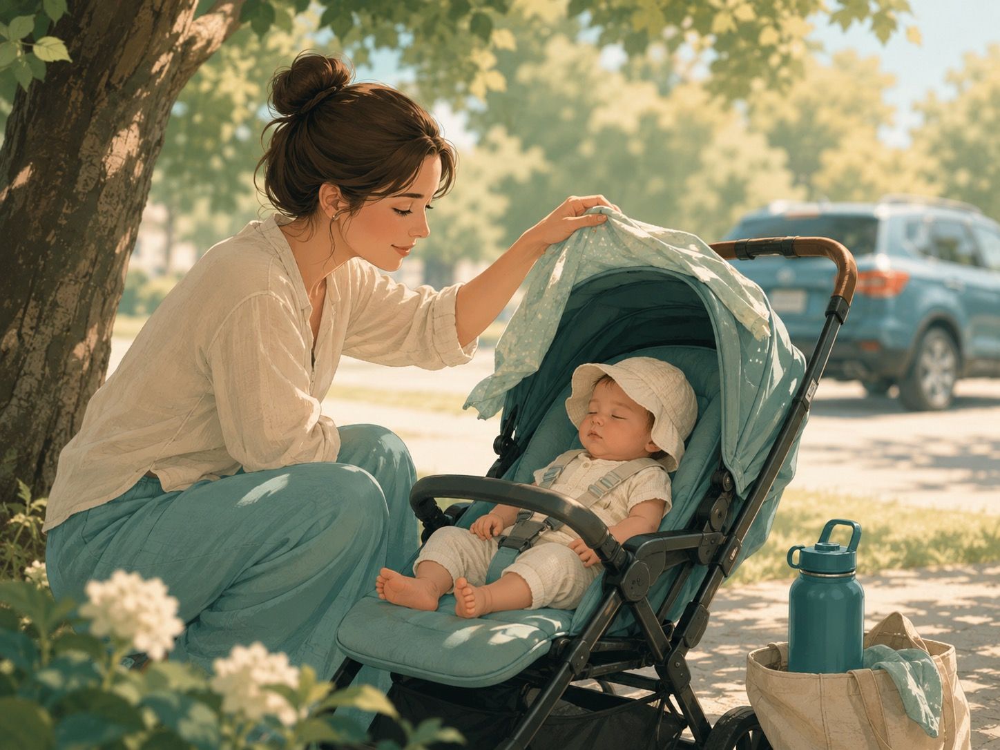 Baby Heatstroke Prevention: Warning Signs & Hot Car Dangers