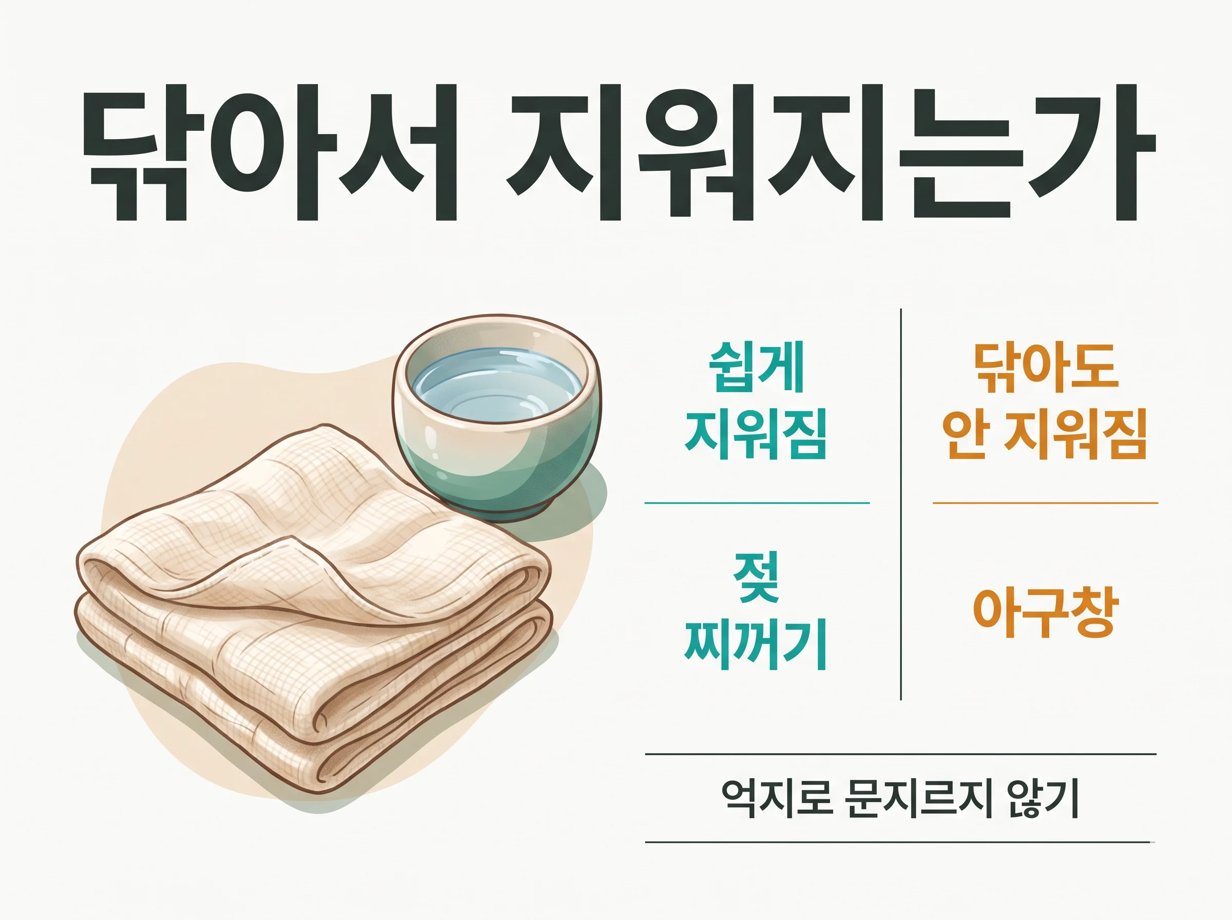 아구창과 젖 찌꺼기 구별법 - 거즈로 닦아 쉽게 지워지면 젖 찌꺼기, 닦아도 안 지워지면 아구창이며 억지로 문지르지 않는다는 두 갈래 판정도