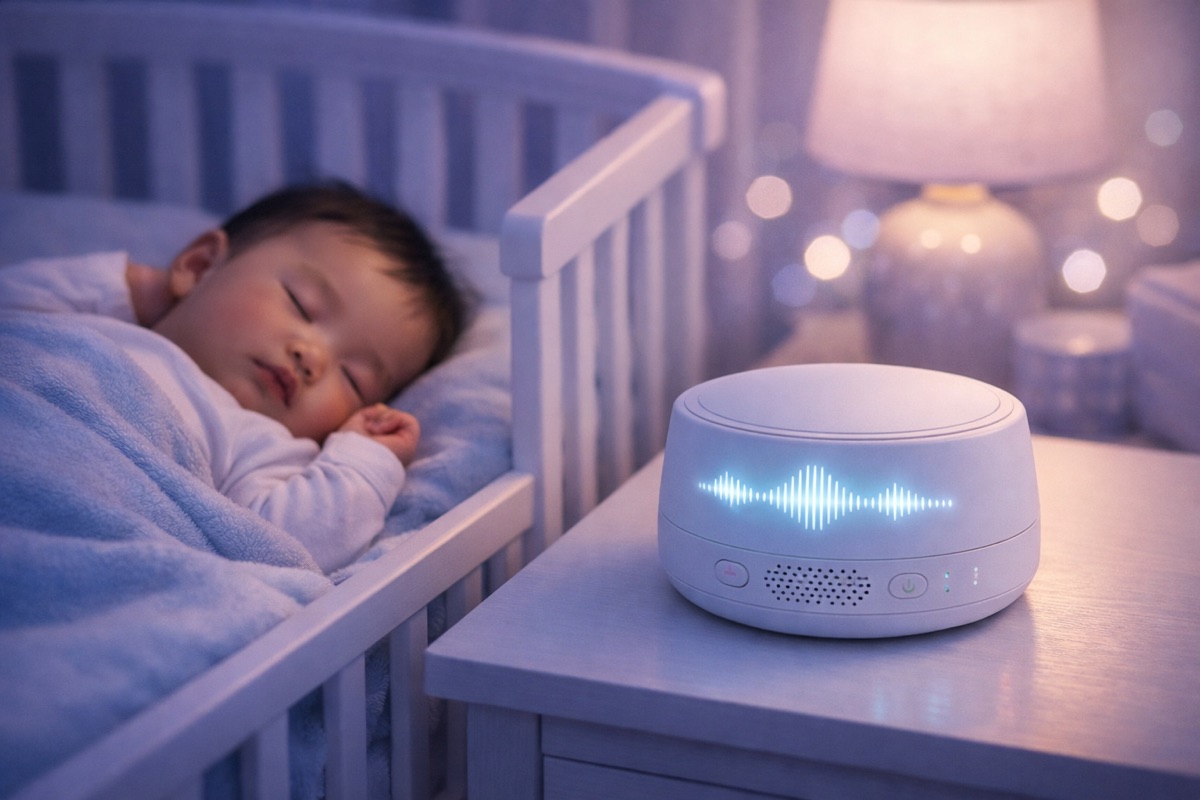 White Noise for Baby Sleep: Safe Volume Levels & How to Use