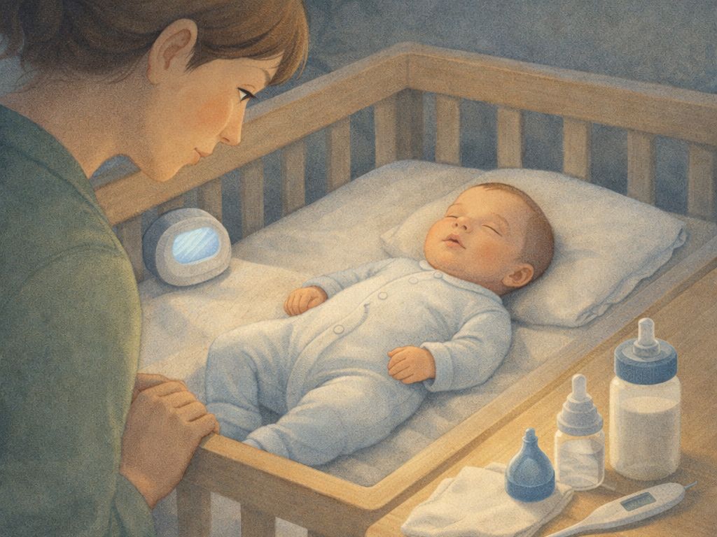 新生児・赤ちゃんが寝てる時や夜中にうなるのは大丈夫? 原因と対処