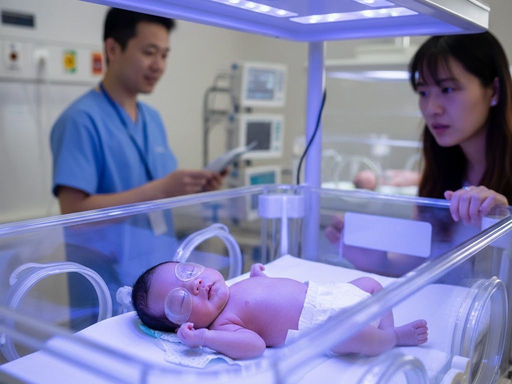 新生児 黄疸 光線 療法