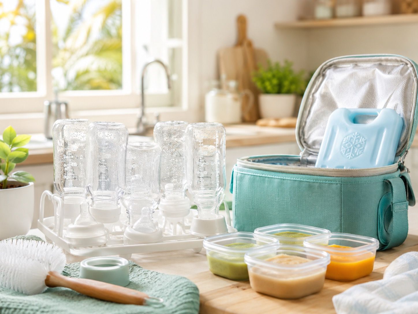 Summer Baby Food Safety: Bottle Sterilizing, Feeding Hygiene, and Cooler Tips to Prevent Food Poisoning