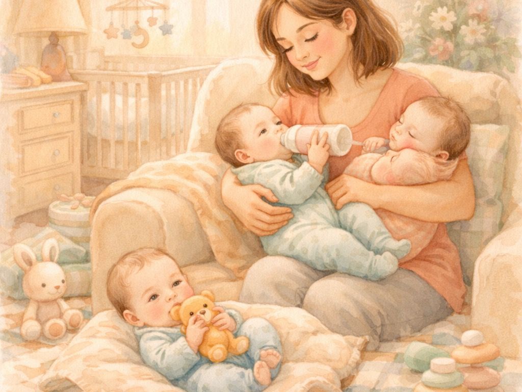 쌍둥이 육아 완벽 가이드: 수유, 수면, 일과표까지 총정리